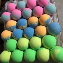Bath bomb balls